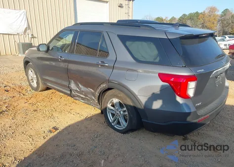 2021 Ford Explorer Xlt z USA, uszkodzony, nr VIN 1FMSK7DH4MGA24998